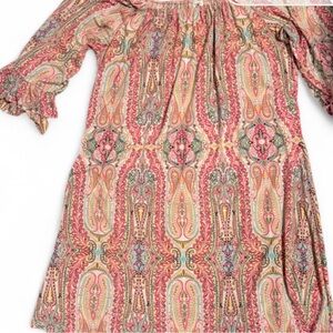 Honeyme Multicolor Paisley Dress